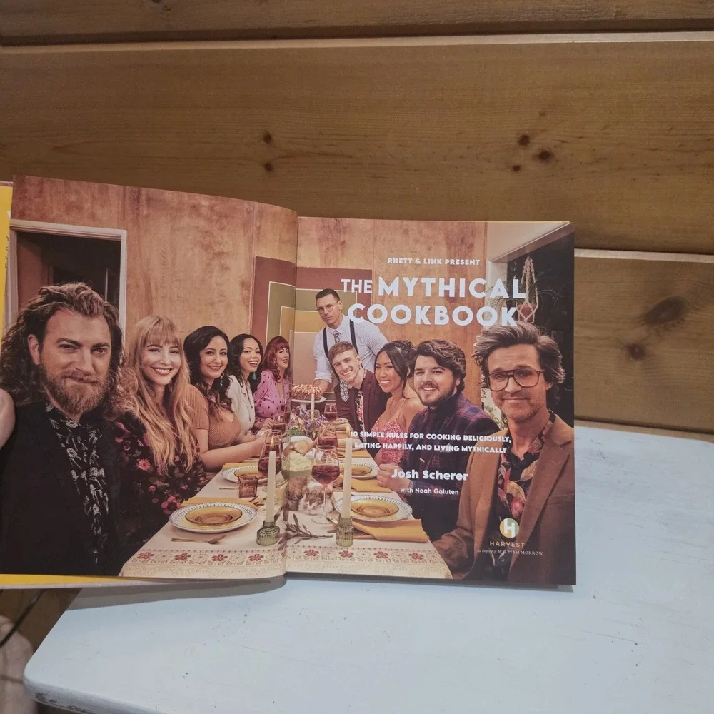 Mythical Cookbook 10 Simple Rules Cooking Deliciously Josh Scherer Rhett Link